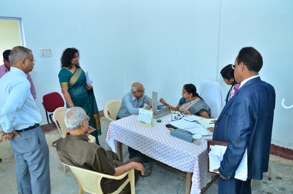 Health checkup in our campus