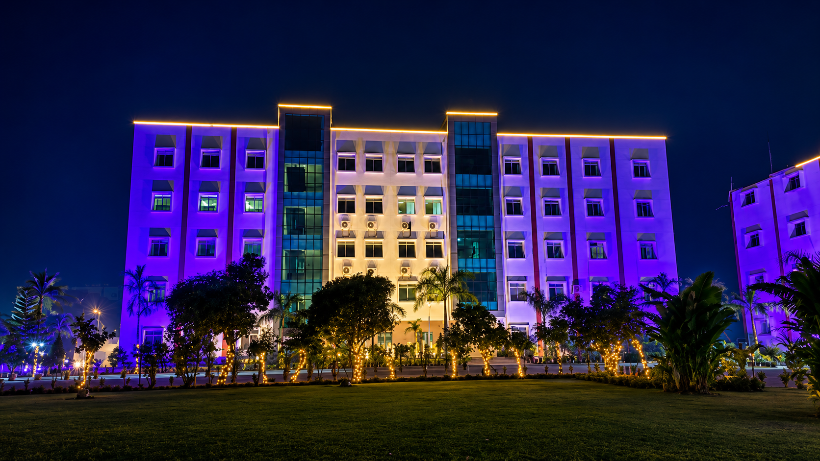 AIET Campus Night View